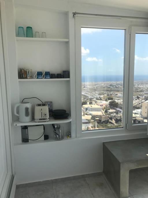 Castle View Apartment Firostefani Bagian luar foto
