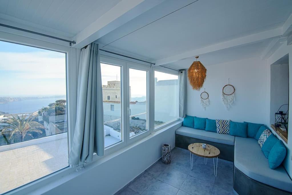 Castle View Apartment Firostefani Bagian luar foto